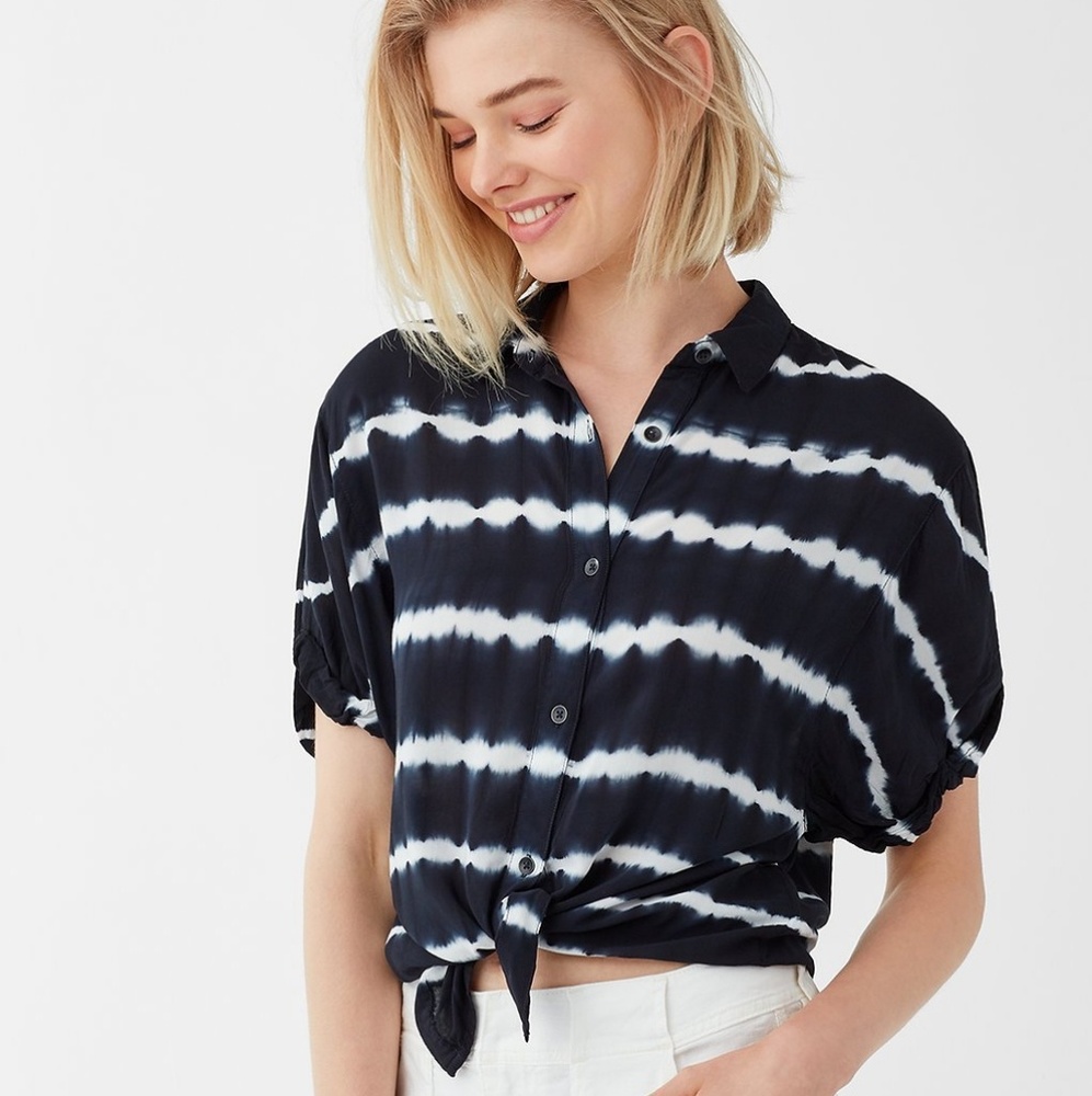 Splendid La Marea Tie Dye Shirt